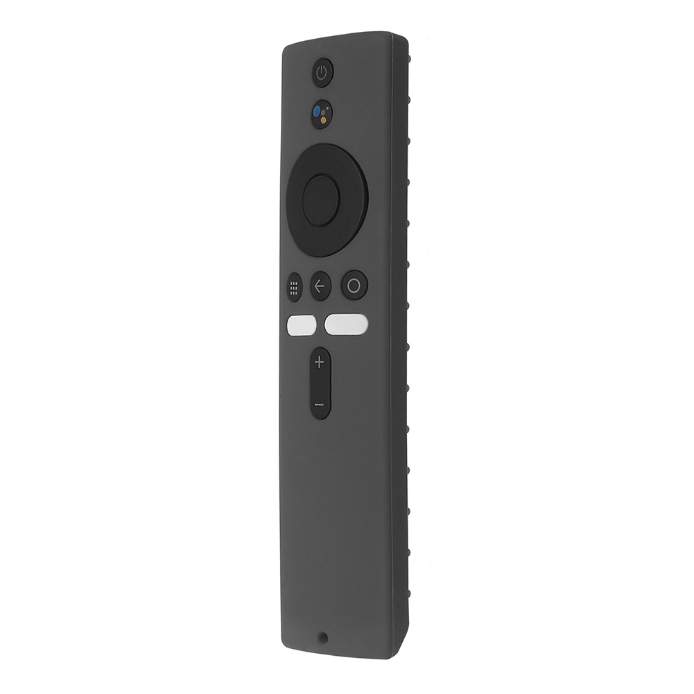 Silicone Remote Control Case For Xiaomi Mi Box S/4K/TV Mi Remote TV Stick Cover Anti-Slip Shockproof Protective Cover: Dark Gray