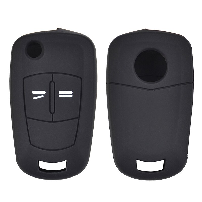 Funda de silicona para llaves de Vauxhall Opel Corsa Astra Vectra Tigra Zafira Signum Combo Meriva carcasa para mando a distancia sin llave