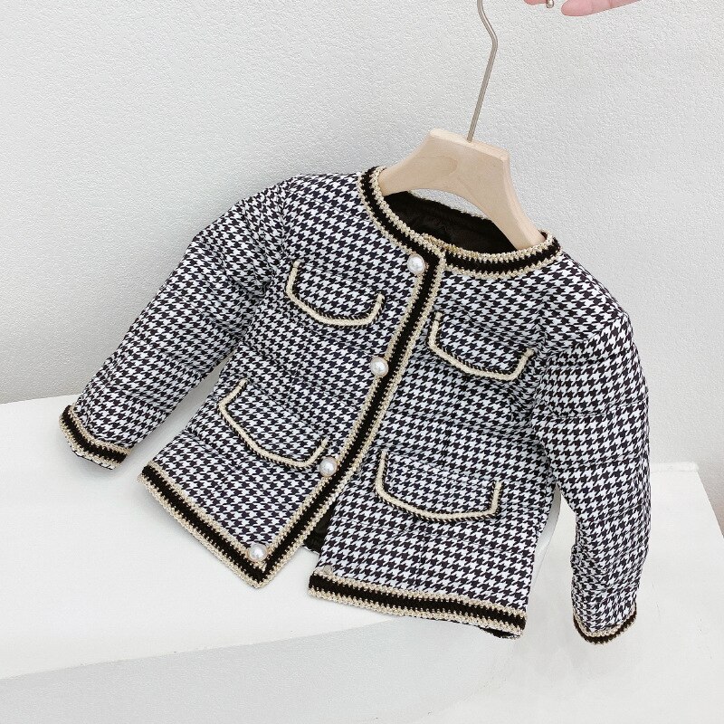 Autumn and Winter Children's Down Jacket Style Short Coat Clothes for Girls