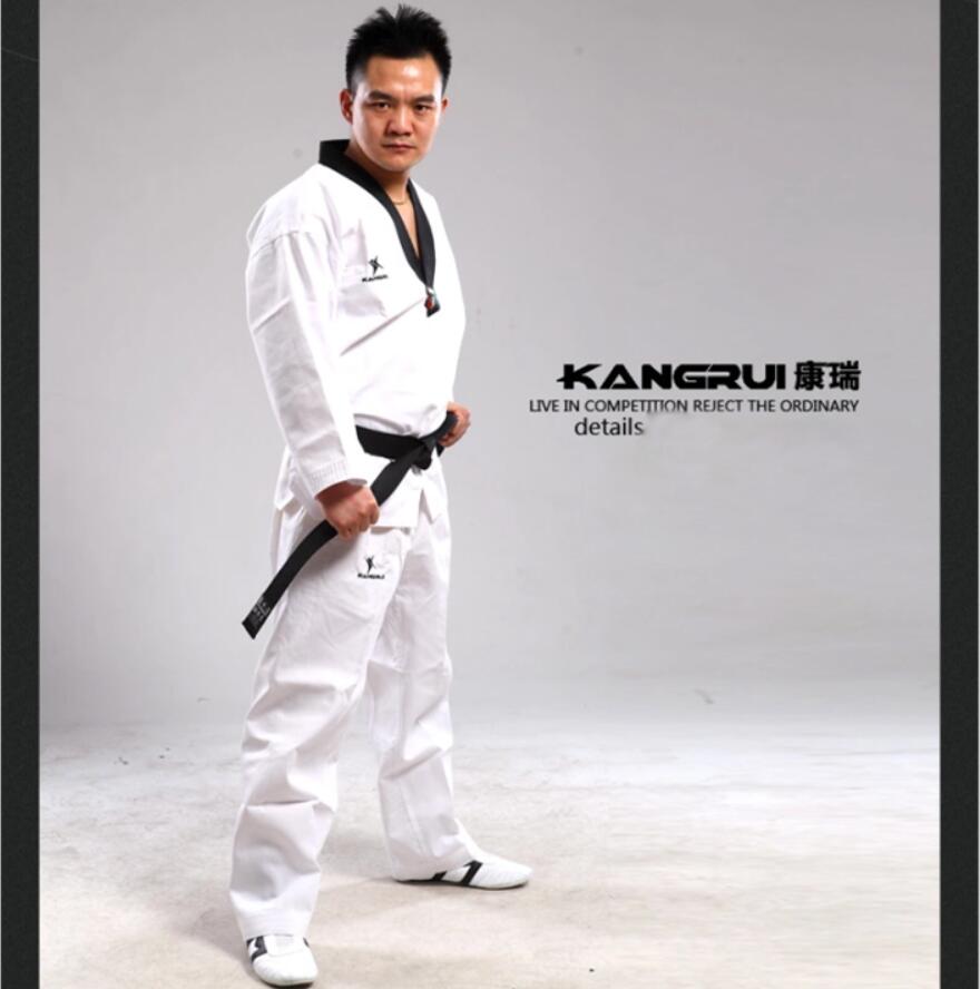 Ceinture de Taekwondo en coton de bonne , disponible en noir, rouge, vert, jaune, karaté, Judo, 10 niveaux, convient aux professionnels TKD, 250cm