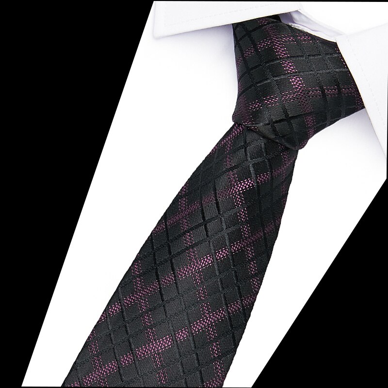 6cm Krawatten Für Männer 100% Seide Hochzeit Zubehör Schlanke Modische Krawatten Mann Party Geschäft Formale viel: OAS-010