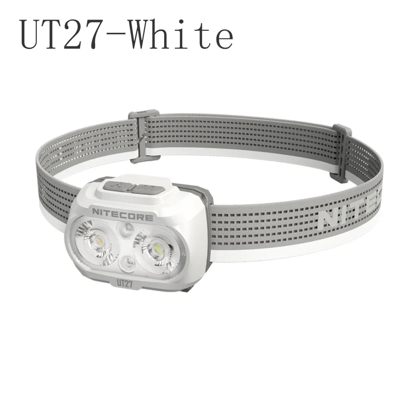 NITECORE UT27 800 lumens Spotlight Floodlight Dual Power Headlight+Removable Rechargeable Battery Troch Headlamp: changeable