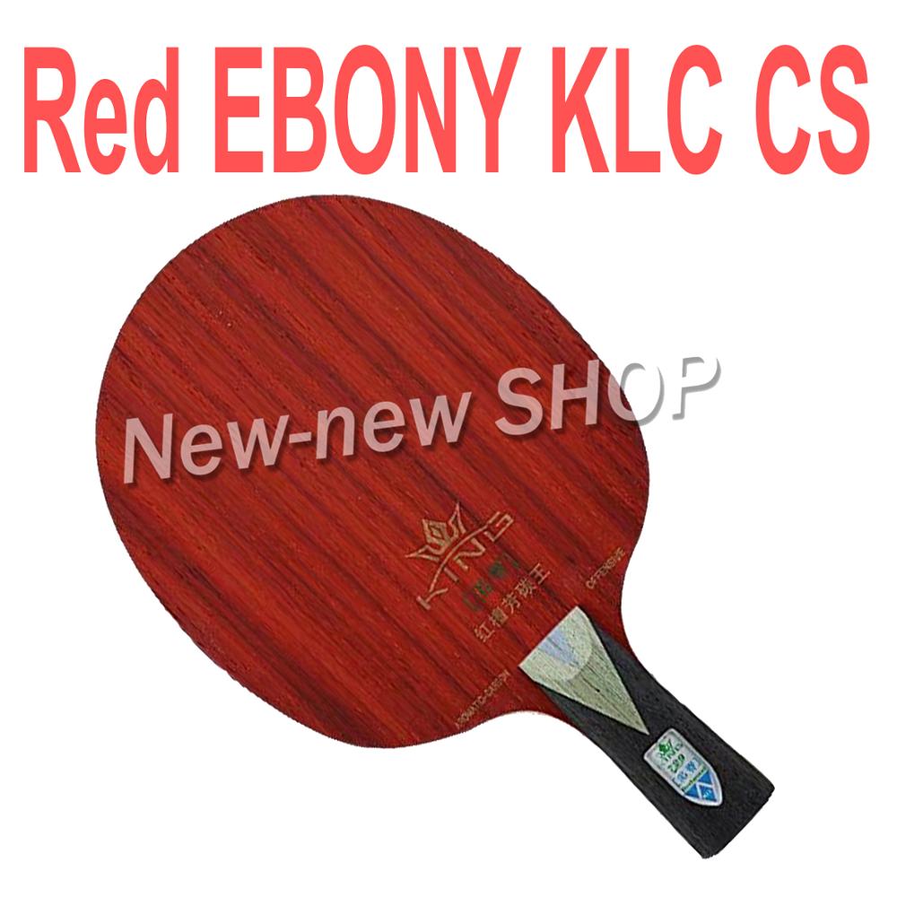 Amicizia 729 RE EBANO KLC Lama Tennis Da Tavolo 729 In Legno di Palissandro ALC 729 Verde ALc Racchetta EBANO Ping Pong Bat/ paddle: Red Ebony CS