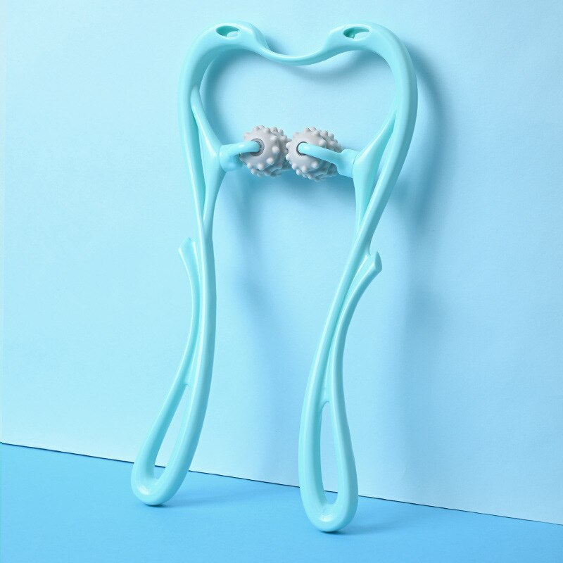 Pressure Point Therapy Neck Massage Tool Pressure Relieve Hand Roller Massage Neck Shoulder Dual Trigger Point Self Massager: A5