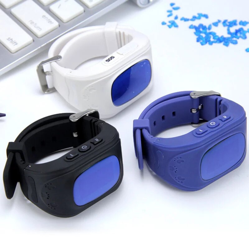 Smart Wrist Watch Kids Smart Positioning Call Watch Multi-Language for Children DU55