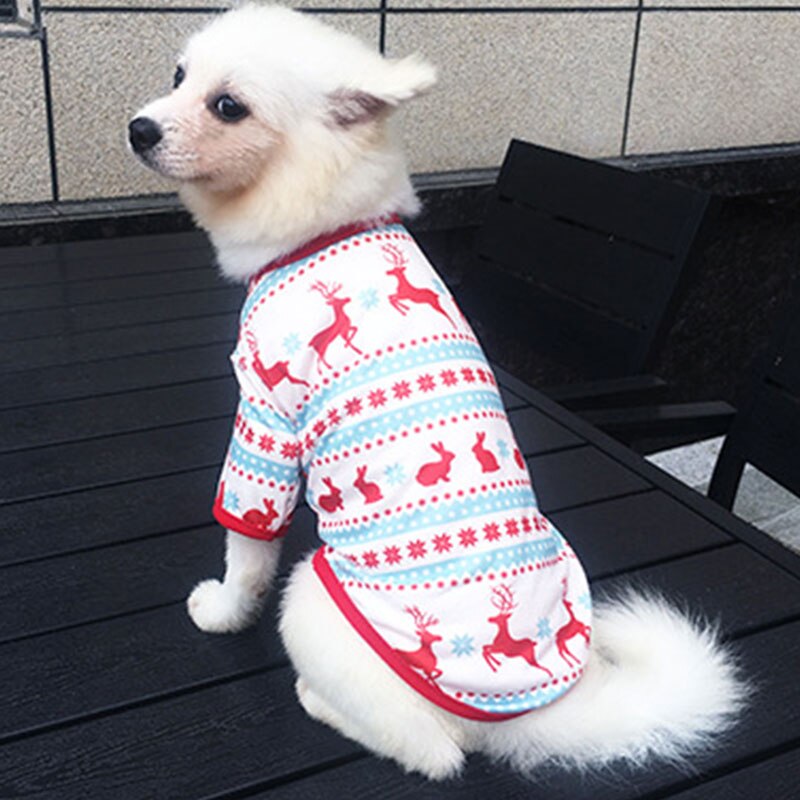 Kerst Hond Kleding Jaar Huisdieren Honden Kleding Voor Kleine Middelgrote Honden Kostuum Chihuahua Huisdier Shirt Warm Hond Kleding Yorkshire