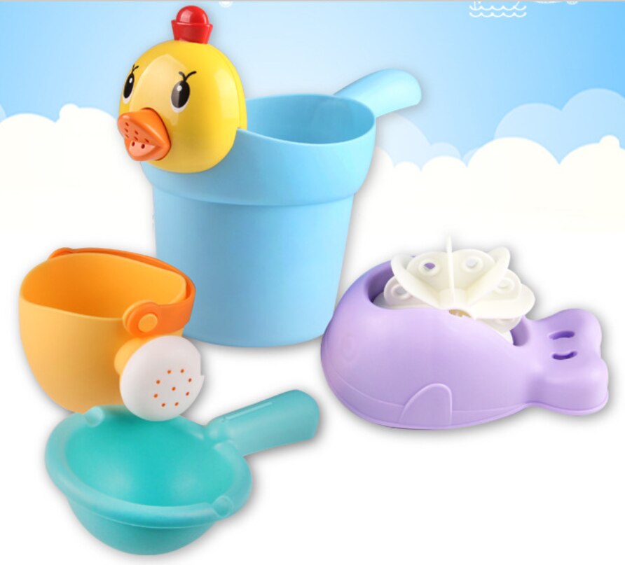 Babybadje Speelgoed Baby Badkamer Douche Speelgoed Bad Play Water Uurwerk Zwemmen Dieren Strand Speelgoed Pinguïn Krab Kinderen Speelgoed: Beach toys