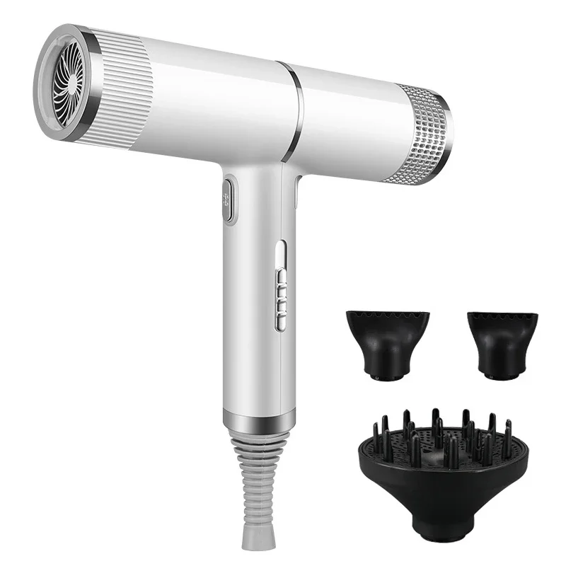 Professionelle Haartrockner Infrarot Negativ ionisch Fön Heißer Kalter Wind Salon Haar Styler Werkzeug Haar Gebläse Elektrische Schlag Trockner: Orange / EU-Stecker