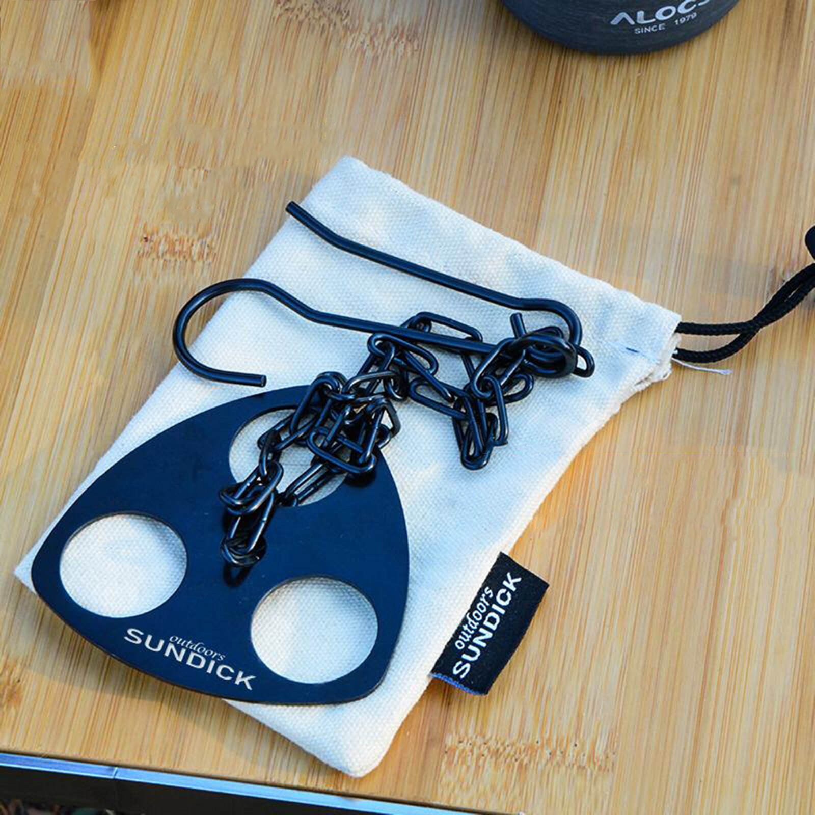 Camping Tripod Stainless Steel Cooking Cookware Pot Holder S Hook Durable