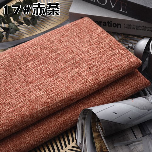Width 148cm Old Coarse Linen Cloth Cotton fiber Diy sofa upholstery fabric Diy Tablecloth By the yard: 17