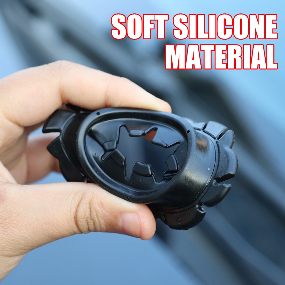 Auto Ruitenwisser Gat Beschermhoes Universele Auto Vrachtwagen Ruitenwisser Gat Anti Stof Anti Blokkeren Siliconen Beschermhoes