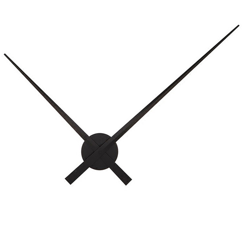 DIY Large 3D wall clock quartz watch needle brief diy clocks living room large stickers decorative horloge murale Metal dial
