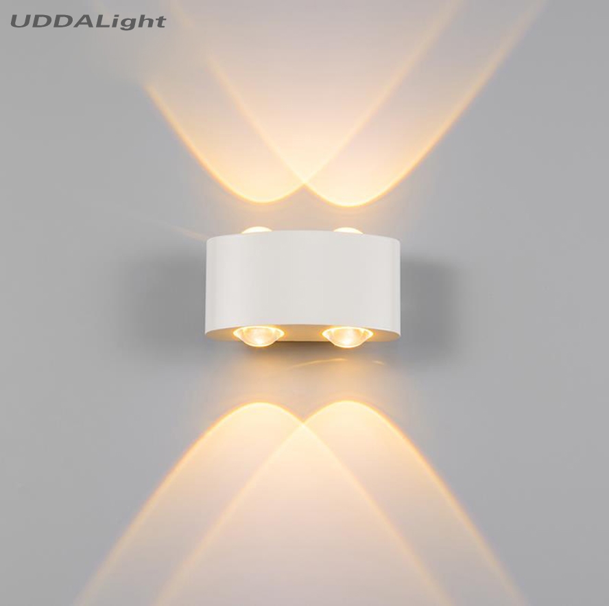 Ip65 outdoor wandlampen 2W 4W 6W 8W outdoor led lamp: 4LED 4W white one / warm white 3000K