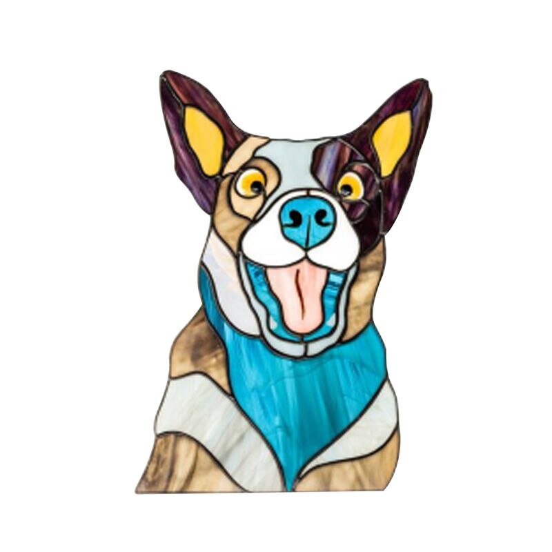 Venster Decoratieve Stickers Leuke Stickers Animal Persoonlijkheid Creatieve Cartoon Glas Decoratie Stickers Deur Window Car Stickers: dog