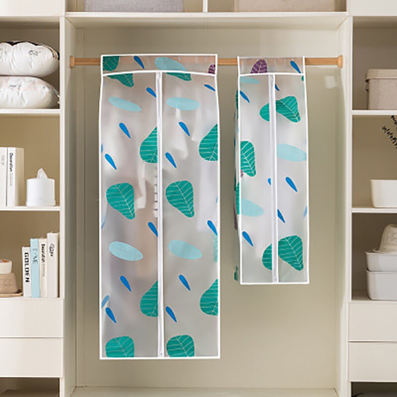 Clothing Dustproof Bag Dust Cover Hanging Printing Coat Storage Hanging Clothes Dust Bag Clothes Cover Thickening