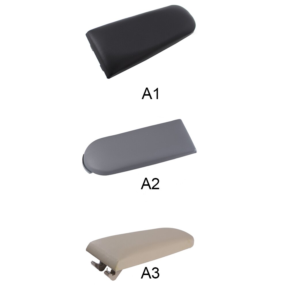 Leather Armrest Cover Car Center Console Armrest Cover Lid For Jetta Bora Golf MK4 Beetle Skoda Octavia Passat B5