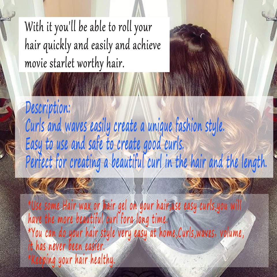 20 PCS/40 PCS Soft Hair Curler Rollers Curl Hair Bendy Rollers DIY Krultangen Tool Styling Plastic haar Curling