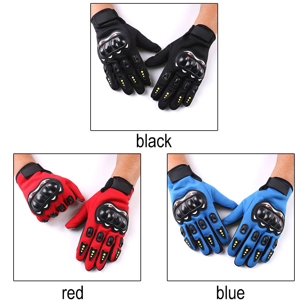 Vehemo Een Paar Full-Vinger Half-Vinger Motorhandschoenen Rijden Handschoenen Voor Motorfiets Anti-Slip Outdoor Fiets voor Sport