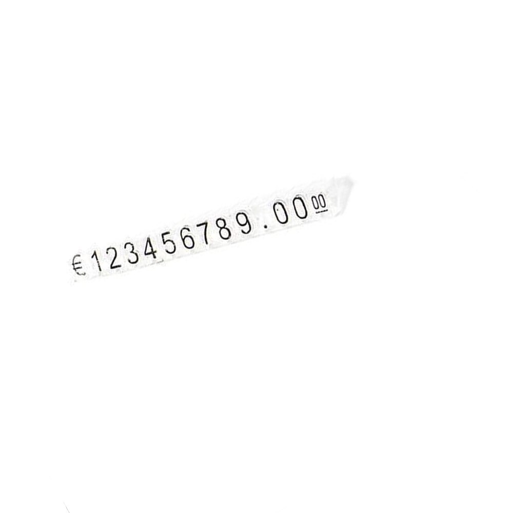 30 Sets of Digital Combined Price Tag Mini Price Numeral Cubes Asse Mbly Blocks Stick Combined Number Digits Tag Sign