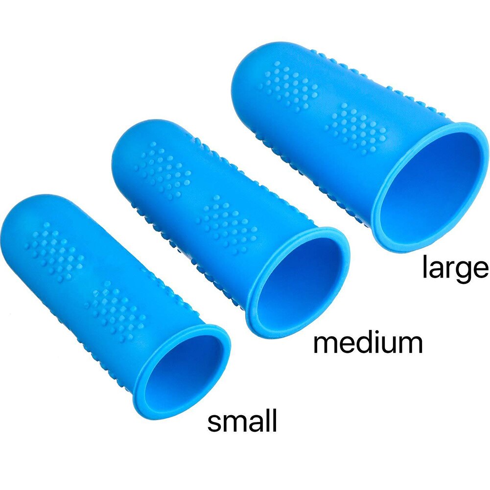 3/5/12Stck Silikon Fingerlinge Schutz Hülse Abdeckung Anti-schneiden Anti-Unterhose Wärme Beständig Finger Handschuhe Heimat Küche Kochen Werkzeug