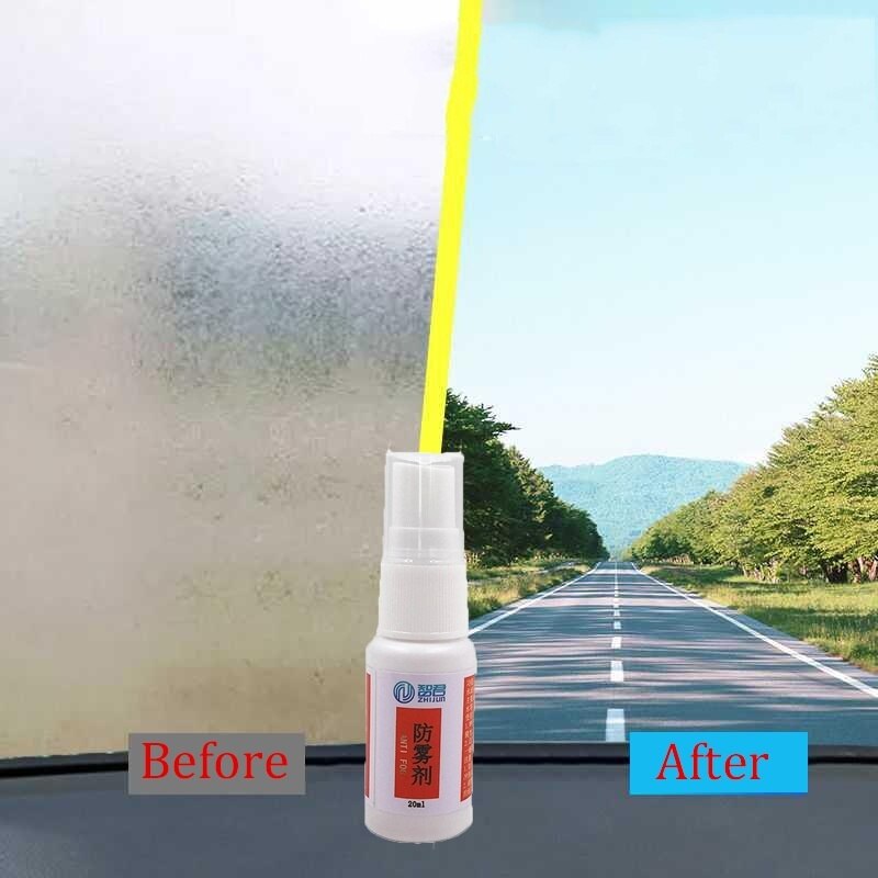 20ml Anti-nebel Mittel Wasserdicht Regensicher Anit-nebel sprühen Auto Fenster Glas Schlecht Reiniger Auto Reinigung Auto zubehör