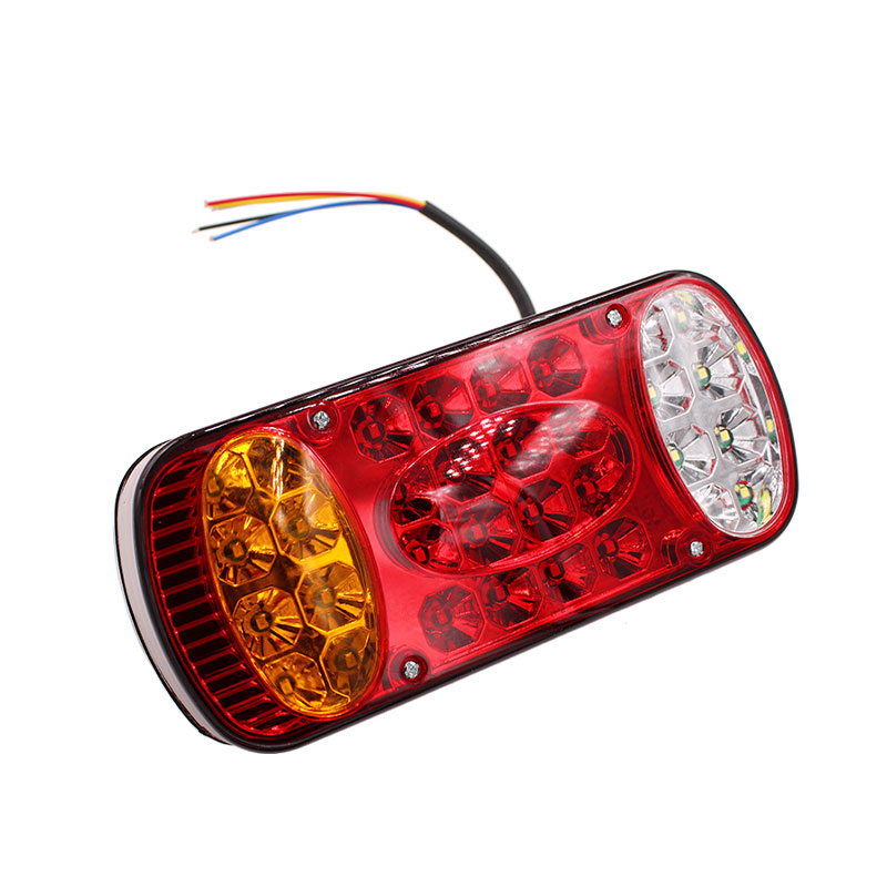 2 Stuks 12V 32 Led Auto Vrachtwagen Achterlicht Achterlicht Achter Stop Remlicht Signaal Lamp Indicator Voor Trailer vrachtwagen Vrachtwagen Caravans Van