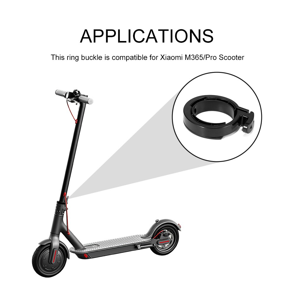 Elektrisk scooter ring spenne for xiaomi  m365 pro scooter foran rund låsing erstatning ring spenne scootere tilbehør