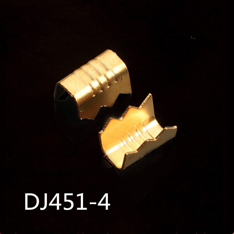 100 Stks/partij 451 U-Vormige Terminal Tab Koude Inserts Connectoren Koude Terminal Kleine Tanden Fascia Terminal, 0.2-4mm2