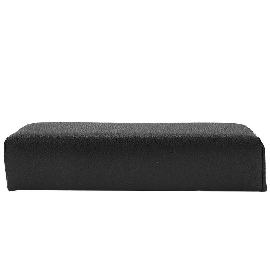 Nail Art doux repose-mains main coussin éponge oreiller lavable manucure Table Salon Nail Art outil Long Nail Art noir rose: Black