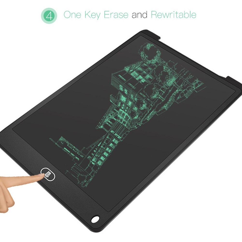 12 Inch LCD Writing Tablet Digital Drawing Tablet Electronic Drawing Board Colorful Handwriting Pad Ultra-thin Board With Pen