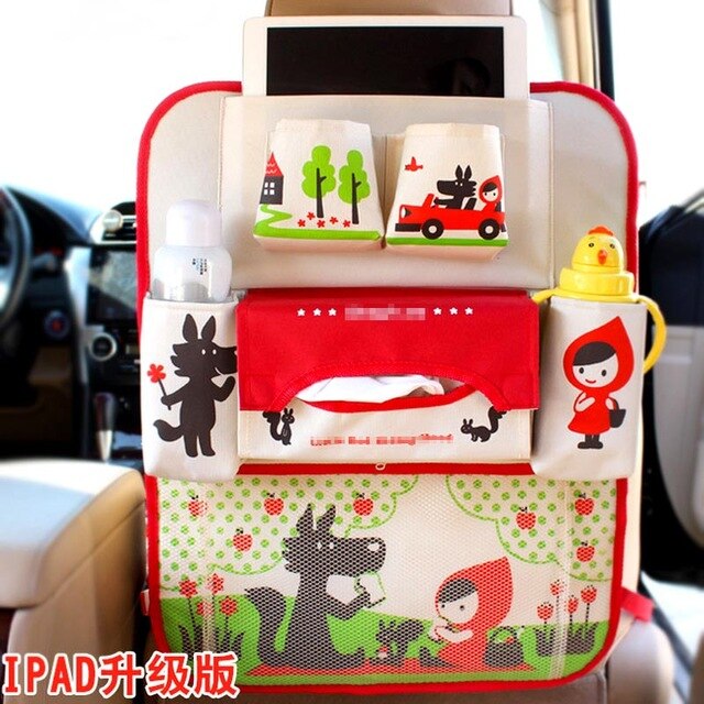 Vandtæt klapvogn tilbehør iuniversal klapvogn taske arrangør baby bil hængende kurv opbevaring pad taske
