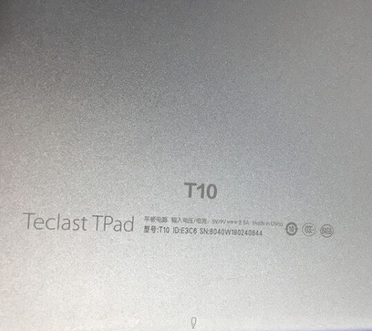 Batería 3,8 V 10000mAh para Teclast Tpad T10 T20, acumulador de Tablet PC + herramientas gratis, nueva