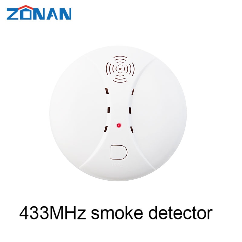 433mhz Wireless Smoke Detector Sensor Fire Alarm Home Security System Firefighters WiFi Independent Smoke Alarm Fire Protection