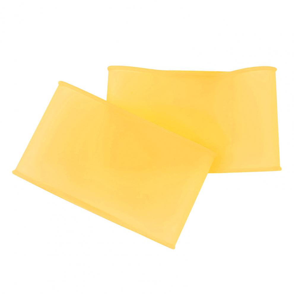 Fußball Schienbeinschutz Gurt Silikon Bein Band Legging Schienbeinschutz Riemen Knöchelschutz Fußball Elastische Silikon Schienbeinschoner: L / YELLOW