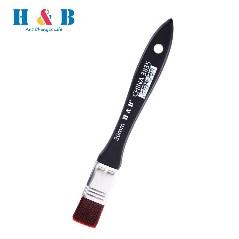 1Pcs Paint Brushes DIY Graffiti Brush Set for Artist Oil Scrubbing Brush Paint Stationery Supplies Nylon Hair Painting Brush: 20