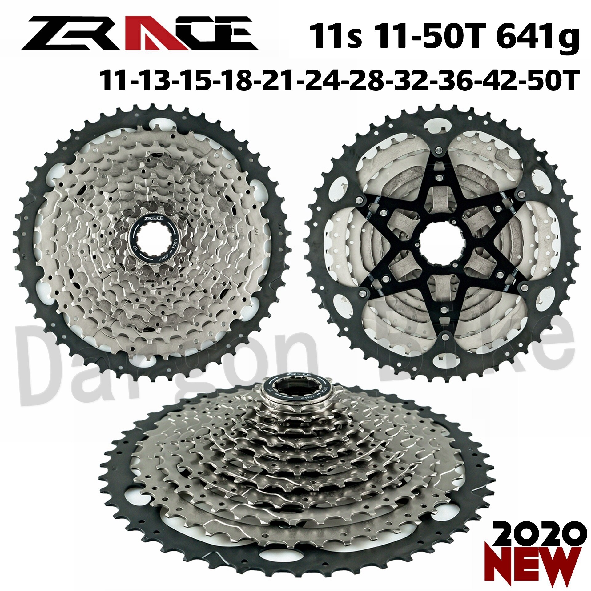 ZRACE Bicycle Cassette 8 9 10 11 Speed MTB bike freewheel 11-42T / 11-46T / 11-50T / 11-52T for ALIVIO / DEORE / SLX / XT