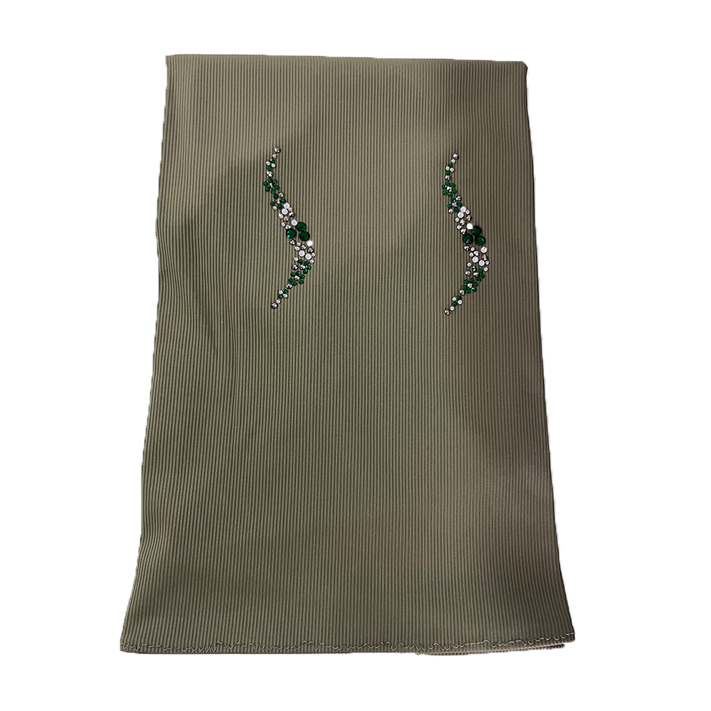 pañuelo cabeza mujer turbante mujer burquini mujer musulmana Hijab musulmán con diamantes de alta elasticidad, pañuelo islámico de Color sólido, listo para usar, turbante plisado, envolturas para la cabeza: Blanco