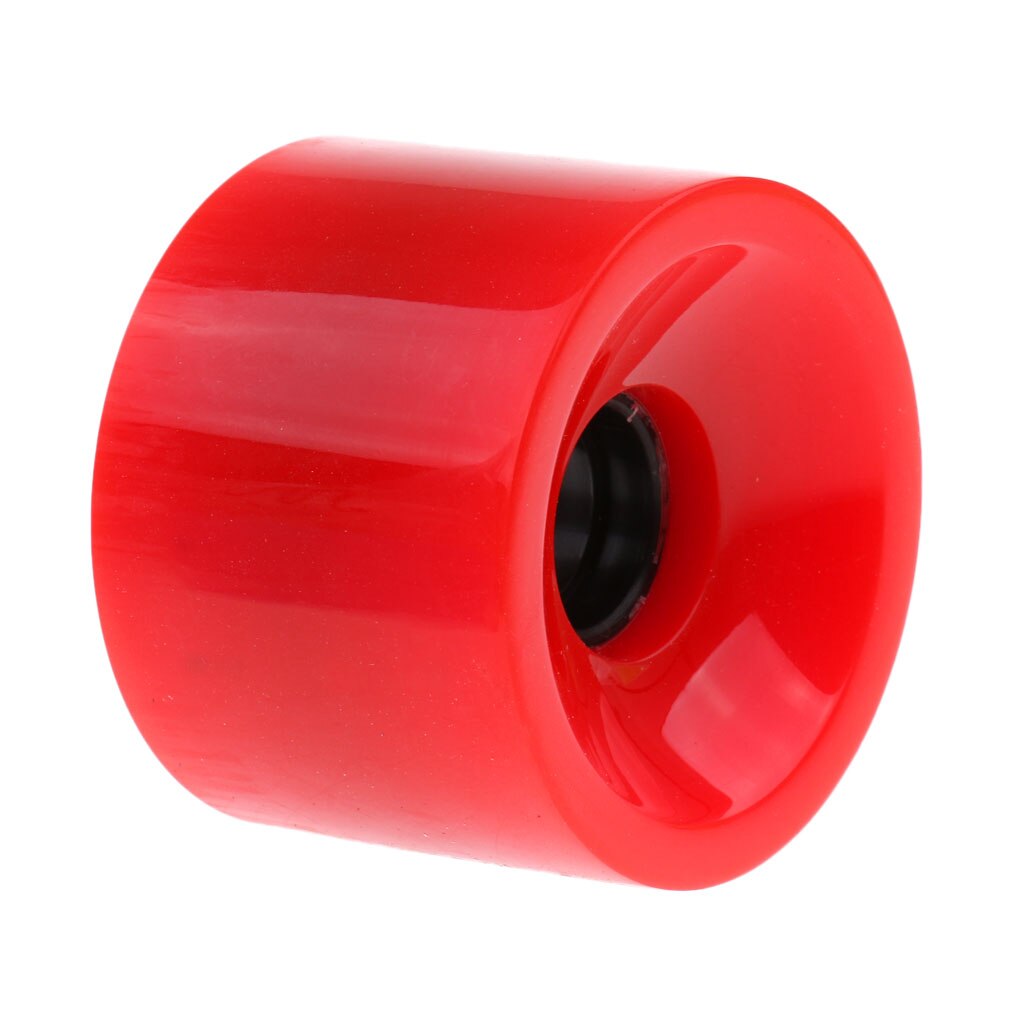 2.75" x 2" Durable Pro Blank Skateboard PU Wheels Longboard Mini Cruiser Wheel: Red