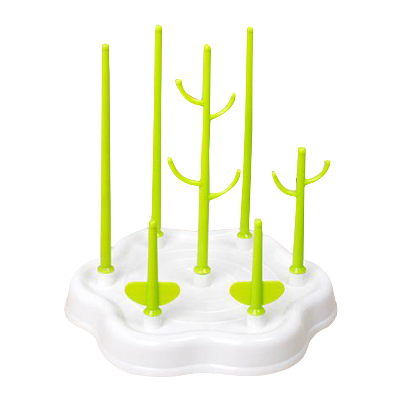 Stojak robić suszenia butelek dla niemowląt stojak robić suszenia antybiotyków stojak robić karmienia stojak na kubek stojak na zdrowie bezpieczny stojak na odpady: biały