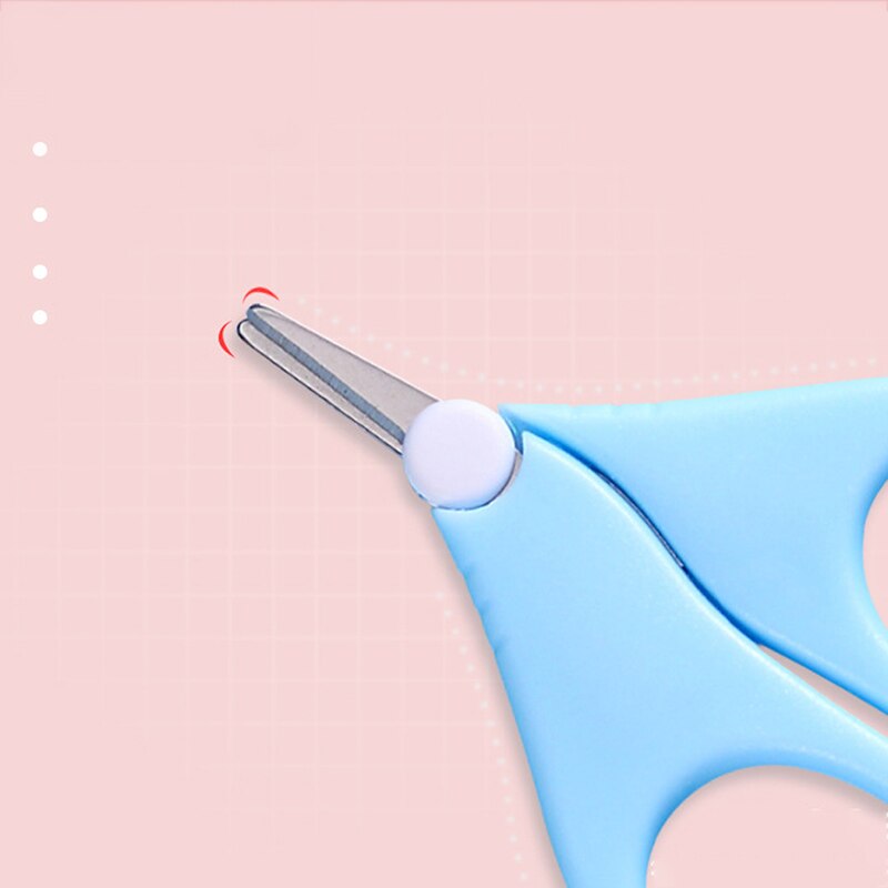 4 pçs/set kit de cuidados com as unhas do bebê prático conjunto aparador de unhas tesoura de segurança clipper arquivo pinças manicure infantil cuidados com as unhas terno