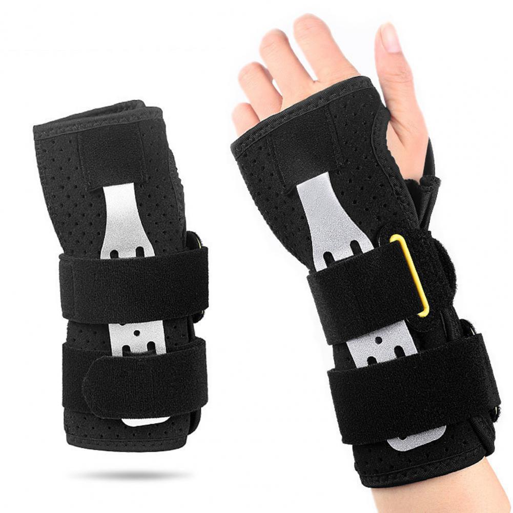 1Pc Right/Left Hand Wrist Brace Adjustable Support for Sports Carpal Injuries Wrist Brace Sports Safety Sports Accessories