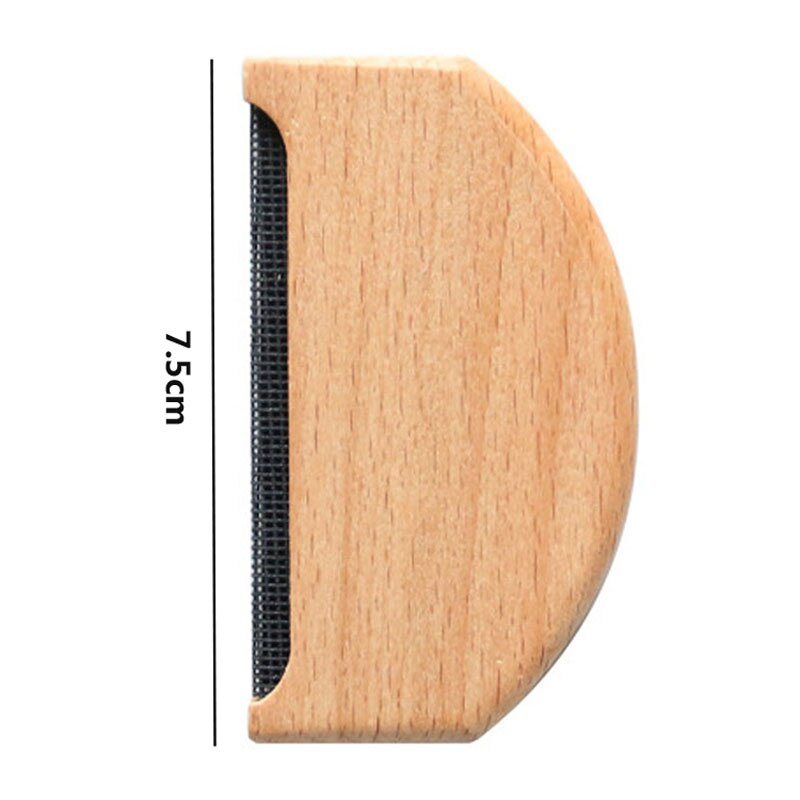 Multifunctionele Stofverwijdering Borstel Niet Kwetsen Kleding Borstel Huishoudelijke Kleding Lakens Sofa Tapijt Huisdier Ontharing Borstel: Wood brush