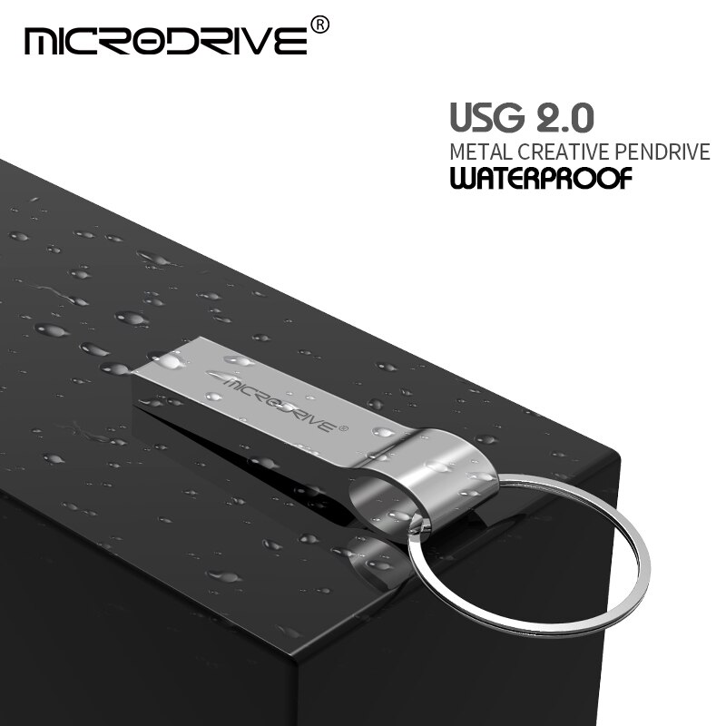 usb flash drive 64gb 128GB metall USB 2,0 silber-stick 8GB 16GB 32GB u disk pen drive 128gb-stick schlüssel
