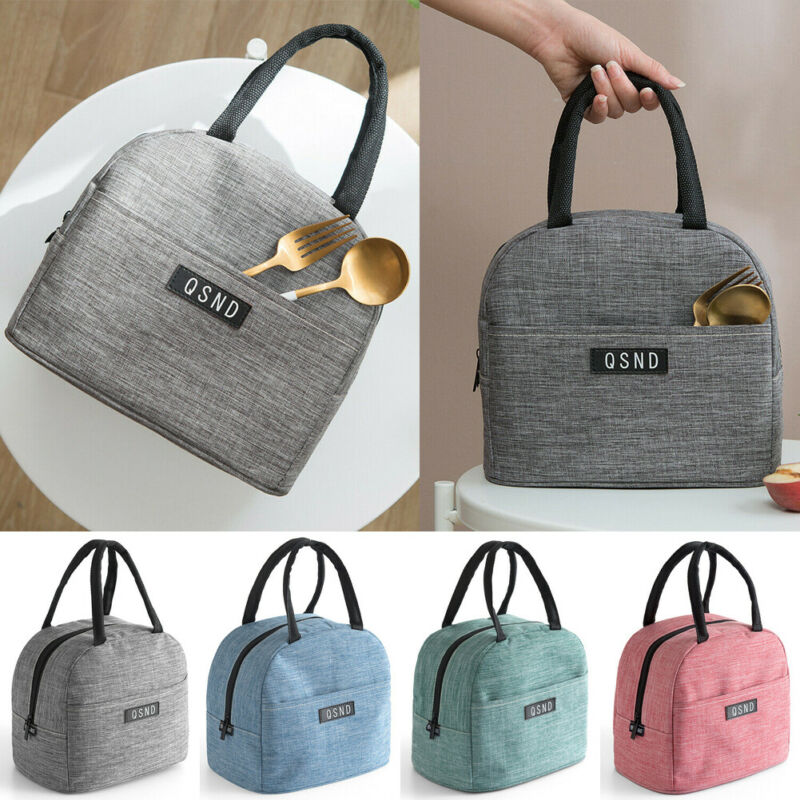 Sac à déjeuner Portable nouvelle boîte à déjeuner isotherme thermique sac à main Bento poche dîner conteneur école sacs de stockage de nourriture
