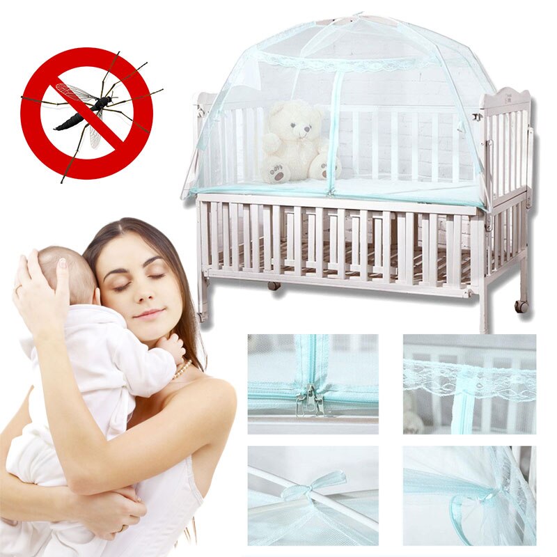 Baby bed Mosquito Portable Net babe baby cuna kid Bed Crib Netting Mosquito Net Infant Canopy Bed Canopy Cribs Not Include bed