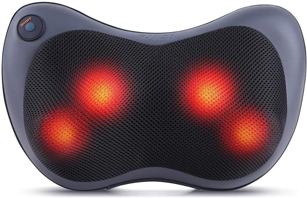 Papillon-masajeador eléctrico Shiatsu para cuello y espalda, con calor, para aliviar el dolor de espalda, para mamá/papá/mujeres/hombres: REINO UNIDO