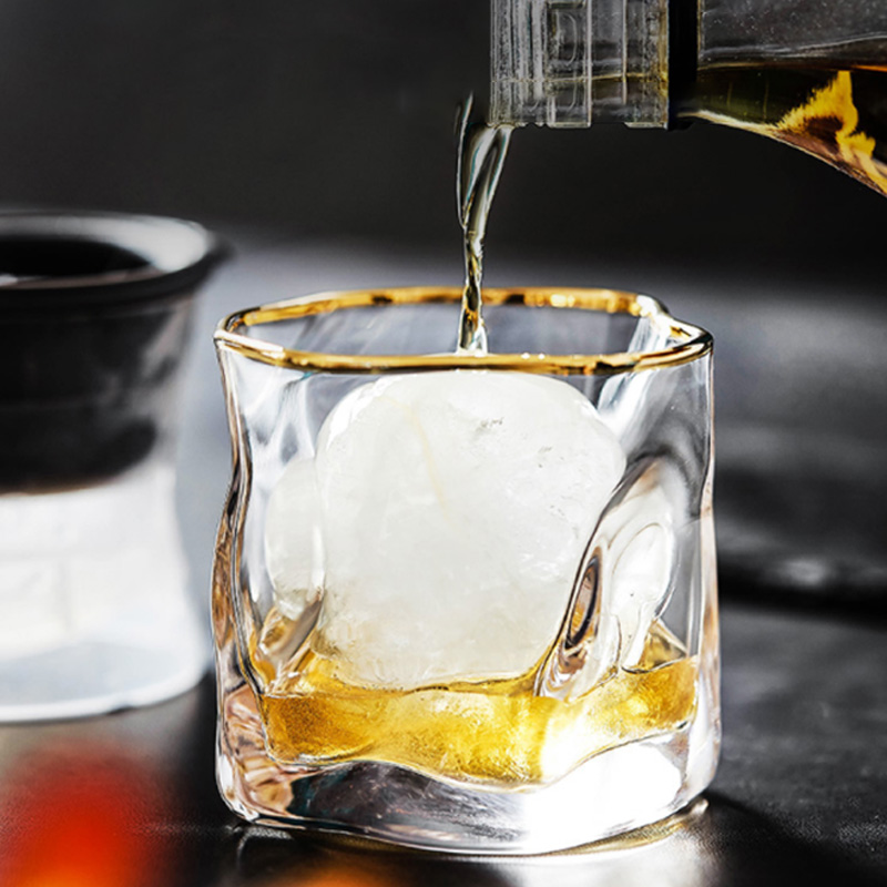 Verre coloré Wisky pour boissons alcoolisées, pour Bar européen et japonais, pour whisky, bière, verre à eau de Brandy