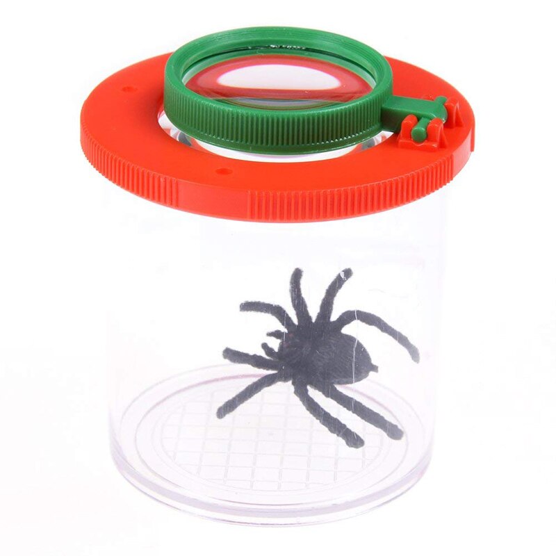 Plastic Fles Insecten Viewer Observatie Insecten Kleine Dier Vergrootglas Vergrootglas Cilindrische Spider Educatief Speelgoed