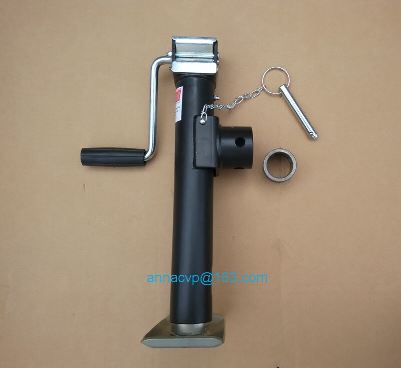 Side Wind 2000 lbs Pipe Mount Swivel Jack Round Pipe Mount Swivel Trailer Jack Sidewind 10" Lift Camper Trailer RV