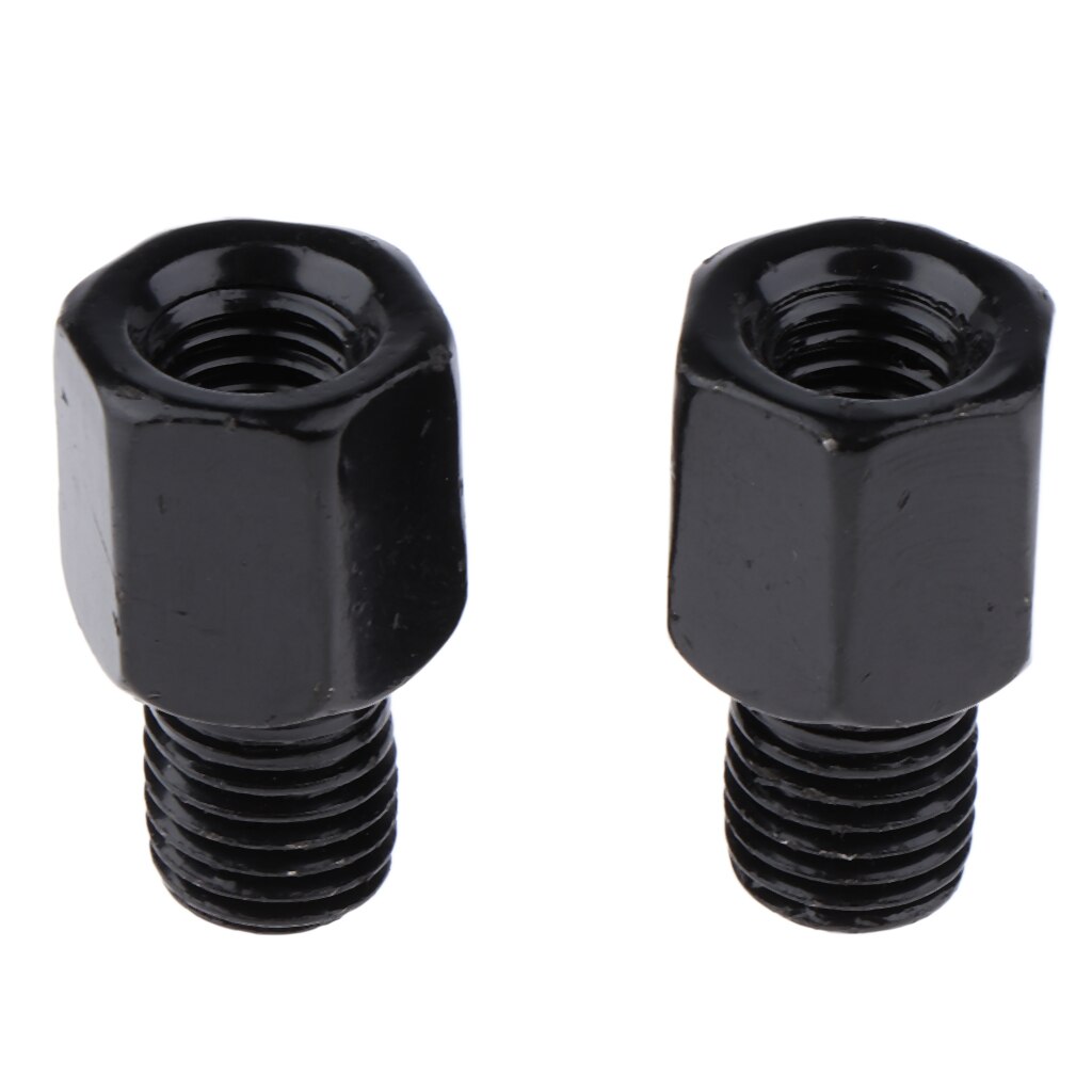 Wing Mirror Adapter RH 8mm - LH 10mm Rear View For Yamaha Motorcycle